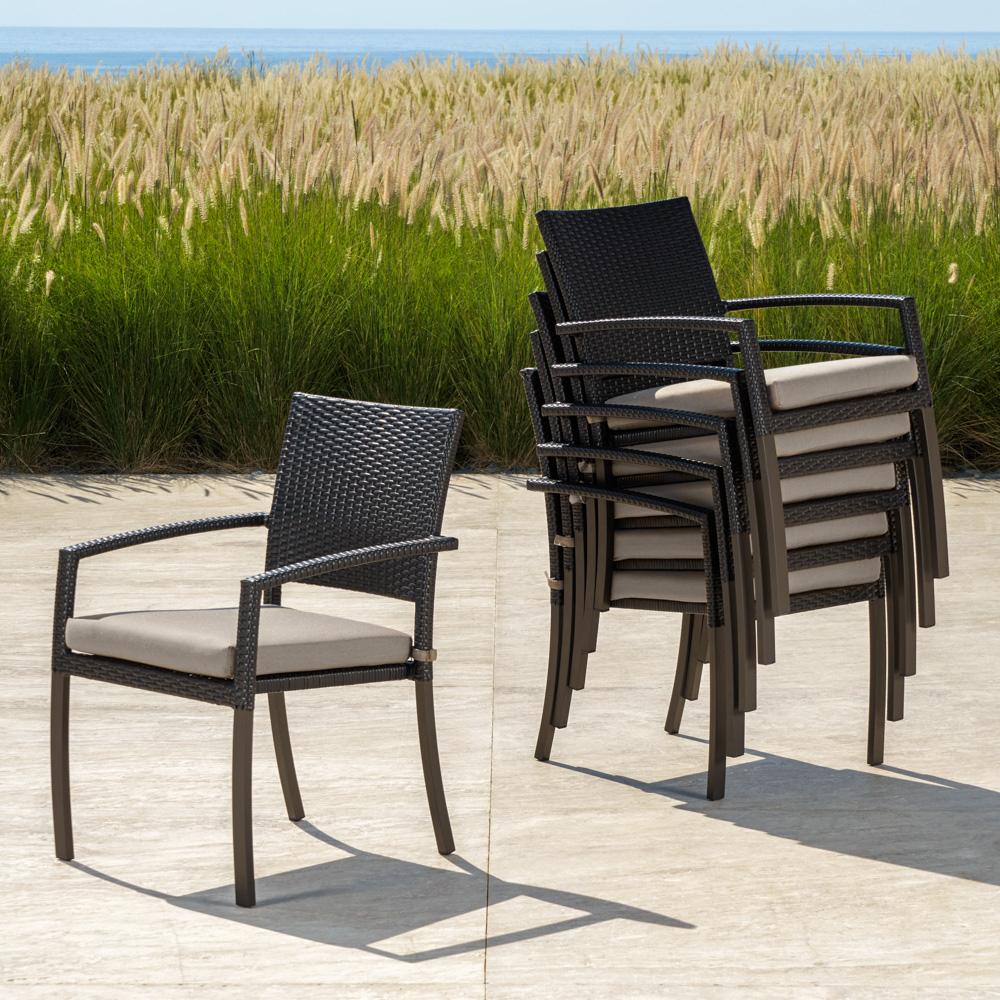 Portofino® Casual 6pk Dining Chairs - Taupe Mist